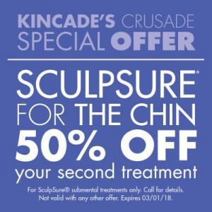 Kincade's Crusade Special Offer - Sculpsure for the Chin