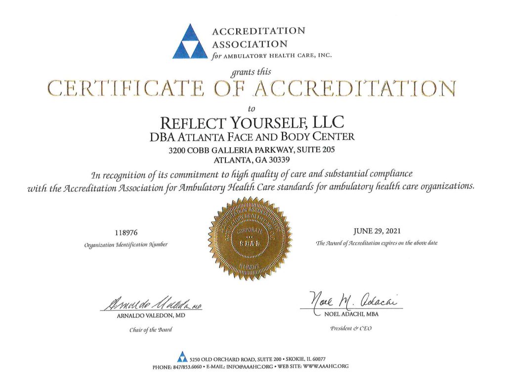AAAHC Accredited