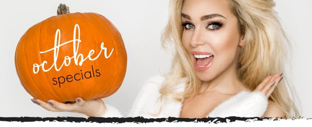 Be Breathtakingly “Boo-tiful” This Halloween & Beyond with Our October Specials!
