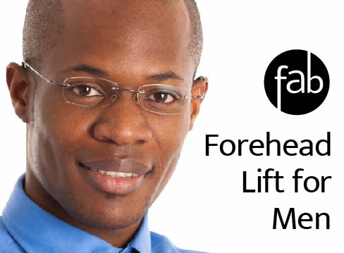 Photo of happy man with nice forehead proportion.