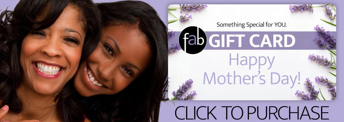 Mom and daughter gift card promo.