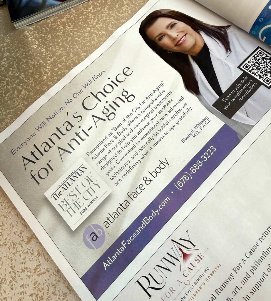 Atlanta Face & Body Named Best of the City for Anti-Aging